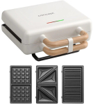 Concept 3-in-1 Sandwich Maker 800W White Concept SV3090