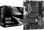 ASRock B450 PRO4 R2.0 AM4 DDR4 4xSATA Motherboard