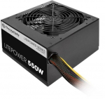Thermaltake Litepower II Black 550W (Active PFC, 2xPEG, 120mm, Single Rail)