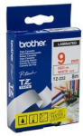 Brother TZe-222 9mm label tape red on white
