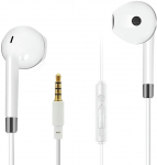 2GO In-Ear Stereo-Headset "Comfort" - wei&szlig;anthrazit