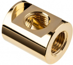 EK Water Blocks EK-Quantum Torque T- Splitter 3x G1/4 Zoll IG - gold
