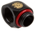 Bitspower Adapter 90 Grad G1/4 Zoll AG auf G1/4 Zoll IG - carbon schwarz