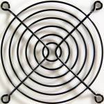 Kolink L&uuml;ftergitter Classic 92mm - schwarz