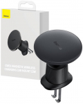magnetic Car Phone Holder Baseus with wireless charging CW01 (Black)