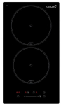 Cata ISB 3102 BK Induction Hob, 2 Zones, Slider, Timer, Black
