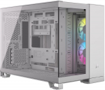 CORSAIR 2500X LINK TG mATX Mid Tower Wh