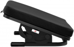 Maclean MC-460 Ergonomic Footrest Leg Foot Rest Infinitely Adjustable Angle Under Desk Removable Cushion Cushioned