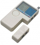 Kabeltester 4-in-1 RJ45/RJ11/USB/BNC beige retail