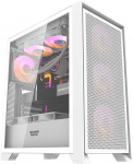 Darkflash DRX70 MESH computer case (white) + 4 RGB fans