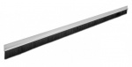 Delock brush strip 40 mm with straight aluminium profile 1m