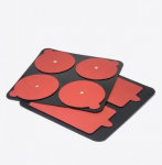 Therabody PowerDot 2.0 replacement electrode pads, red