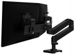 Ergotron LX Pro Desk Dual Direct Arm (black)