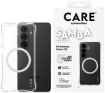 CARE by PanzerGlass Samba Transparent w. White Qi Galaxy S26