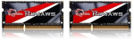 G.SKILL Ripjaws 16GB (2x8GB) 1600MHz CL9 DDR3 SO-DIMM Laptop Memory Kit