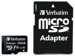 Verbatim Micro SDXC 256GB class 10 UHS-1 + Adapter SD