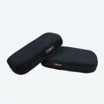 Arozzi Memory Foam Armrest Pads - Black