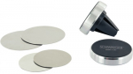 Schwaiger magnetic holder set, 6-piece, aluminum silver