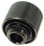 16/10mm screw-on nozzle G1/4 - compact - black nickel