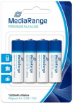 BATTERY ALKALINE AA 1.5V/4PCS MRBAT104 MEDIARANGE