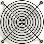 Kolink Classic 120mm Fan Grill - black