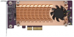 QNAP QM2-2S-220A interface cards/adapter Internal M.2