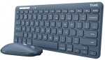 KEYBOARD +MOUSE WRL LYRA/BLUE 24937 TRUST