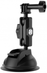 TELESIN Universal Suction Cup Holder with phone holder and action camera mounting TE-SUC-012