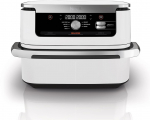 Ninja AF500EUWH fryer Double 10.4 L Stand-alone 2470 W Hot air fryer Silver, White