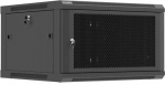 Wall-mount rack cabinet 19" 6U 600x600 black