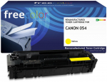 Freecolor Toner Canon 054 3021C002 yellow 1200 Seiten remanufactured