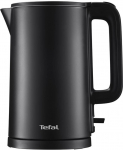 TEFAL | KO1408E0 Thermo Protect | Kettle | Electric | 1500 W | 1.5 L | Stainless steel/Plastic | 360&deg; rotational base |