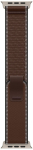 APPLE 49mm Dark Umber Trail Loop - S/M - Natural Titanium Finish | Apple
