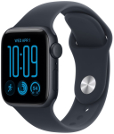 Apple Watch SE 3 GPS 40mm Midnight Aluminium Case with Navy Blue Sport Band - M/L | Apple