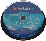 Verbatim CD-R Extra Protection 700MB 52x 10pcs spindle