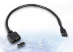 Inter-Tech adapter 1x 3-pin 5V RGB to 1x VDG, 20 cm
