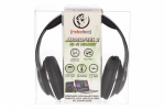 Rebeltec AUDIOFEEL2 Stereo Headset with Mic, 3.5mm 4-Pin Jack, Black