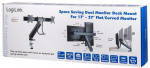 LOGILINK Dual monitor mount 17&ndash;27inch