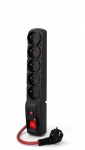 ACAR F5 POWER Black 5 AC outlet(s) 230 V 3 m