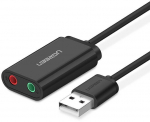 Ugreen 30724 lydkort 2.0 kanaler USB