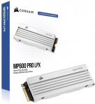 Corsair MP600 Pro LPX NVMe SSD, PCIe 4.0 M.2 Typ 2280 - 4 TB - wei&szlig;
