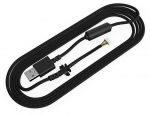 Endgame Gear OP1 Flex Cord 5.0 - Black, Angled Stress Relief, for OP1 Series Gaming Mice