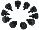 Thumbscrews Housing black Bigpack (10 pieces)