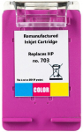 Superbulk printer ink HP B-H703C (replacement HP 703 CD888) tricolour standard