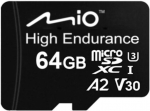 Mio High Endurance | 64 GB | MicroSD | Flash memory class UHS-I