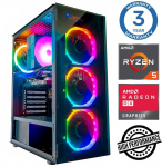 INTOP Ryzen 5 5600X 16GB 500SSD M.2 NVME+2TB RX580 8GB no-OS