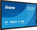 iiyama TW3226AS-B3P Signage Display Kiosk design 80 cm (31.5") LED Wi-Fi 430 cd/m&sup2; Full HD Black Touchscreen Built-in pr