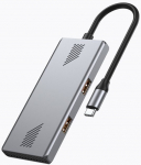 Gembird HUB USB-C 3.2 (Gen2) 2xUSB-A 2xUSB-C