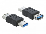 Delock USB 5 Gbps Type-A male to Type-A female data blocker
