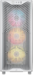 Corsair 3200D RS PC Case, Mid Tower ATX, Tempered Glass - White